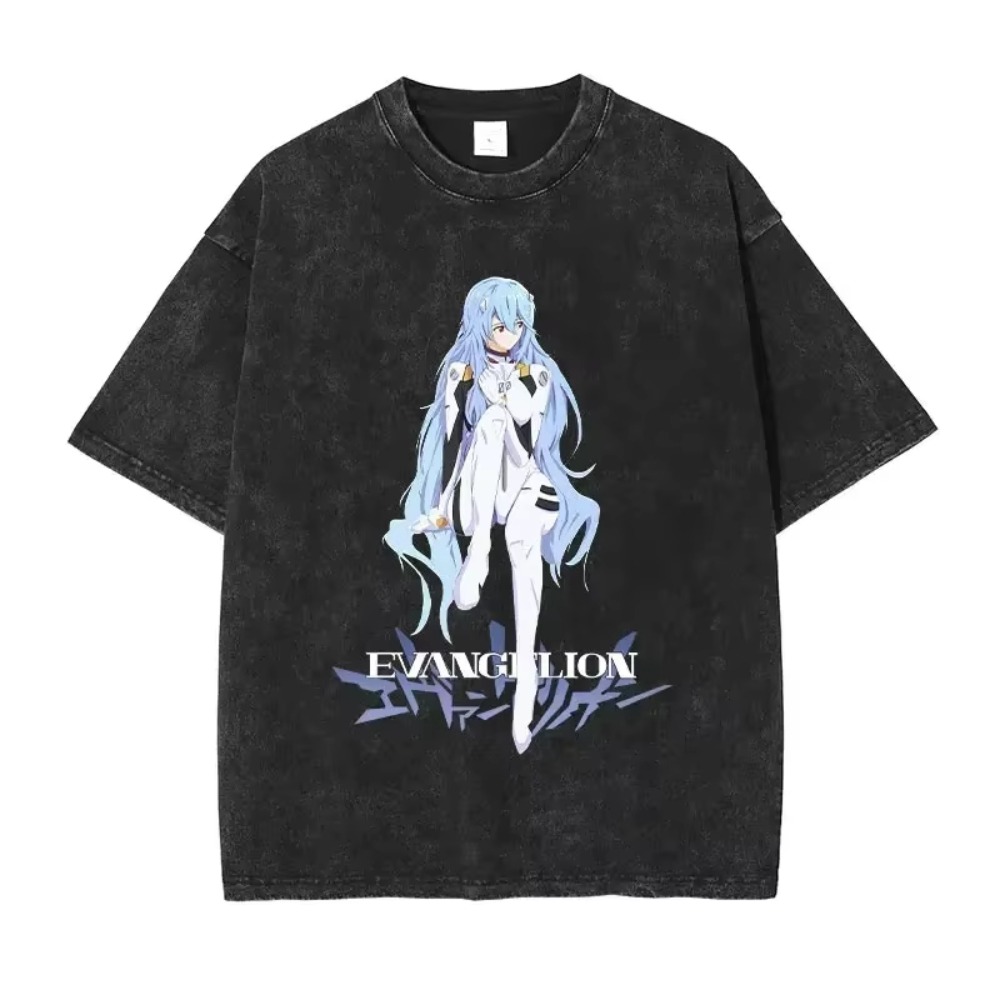 Summer Clothing Brands - Surdimensionné hommes t-shirts vêtements EVA Anime