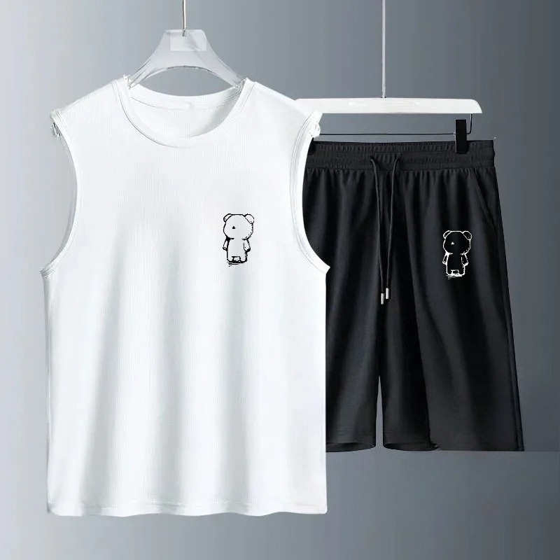 Summer Clothing Mens - Ensembles de débardeurs pour hommes Été