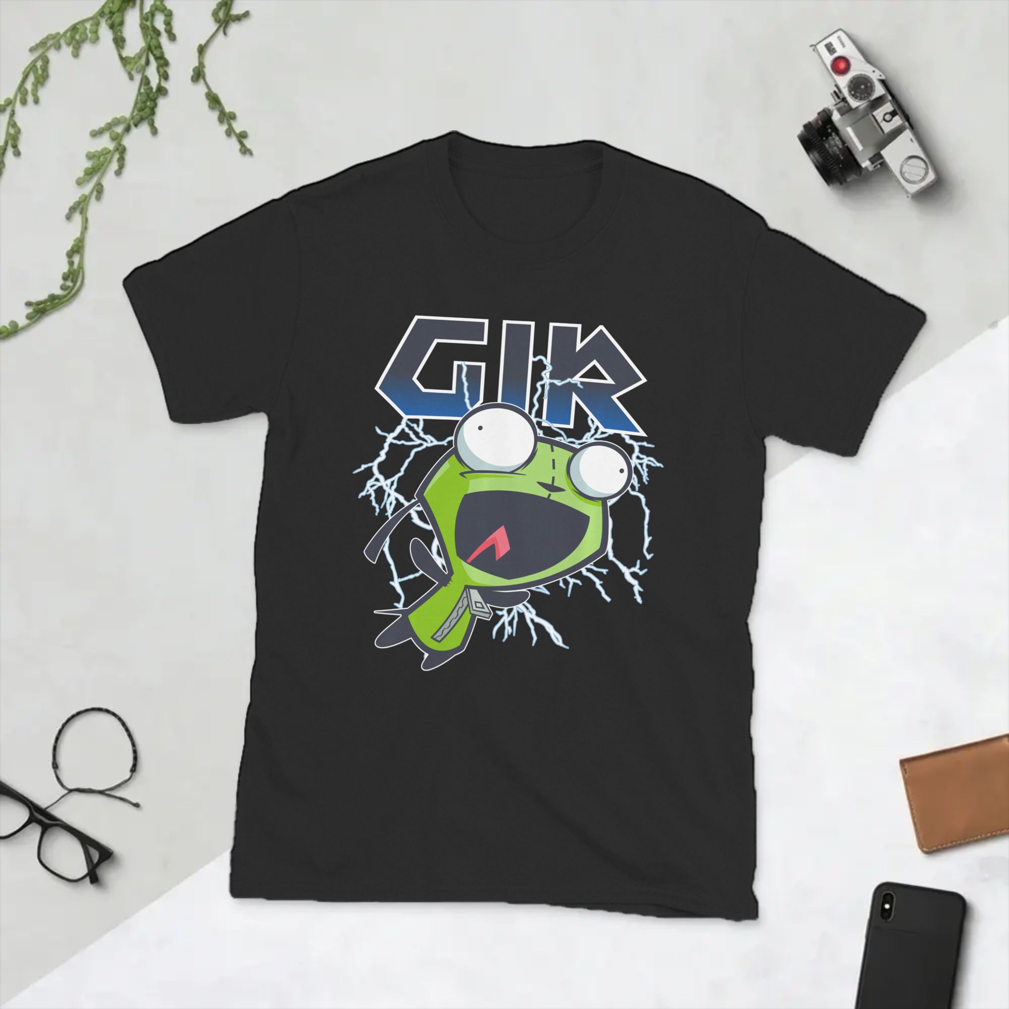 Summer Clothing Ideas Men - T-shirts Cartoon Invaders Zim Gir pour