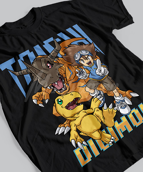 Summer Clothing Brands - 2025 été Digimon aventure animation marque