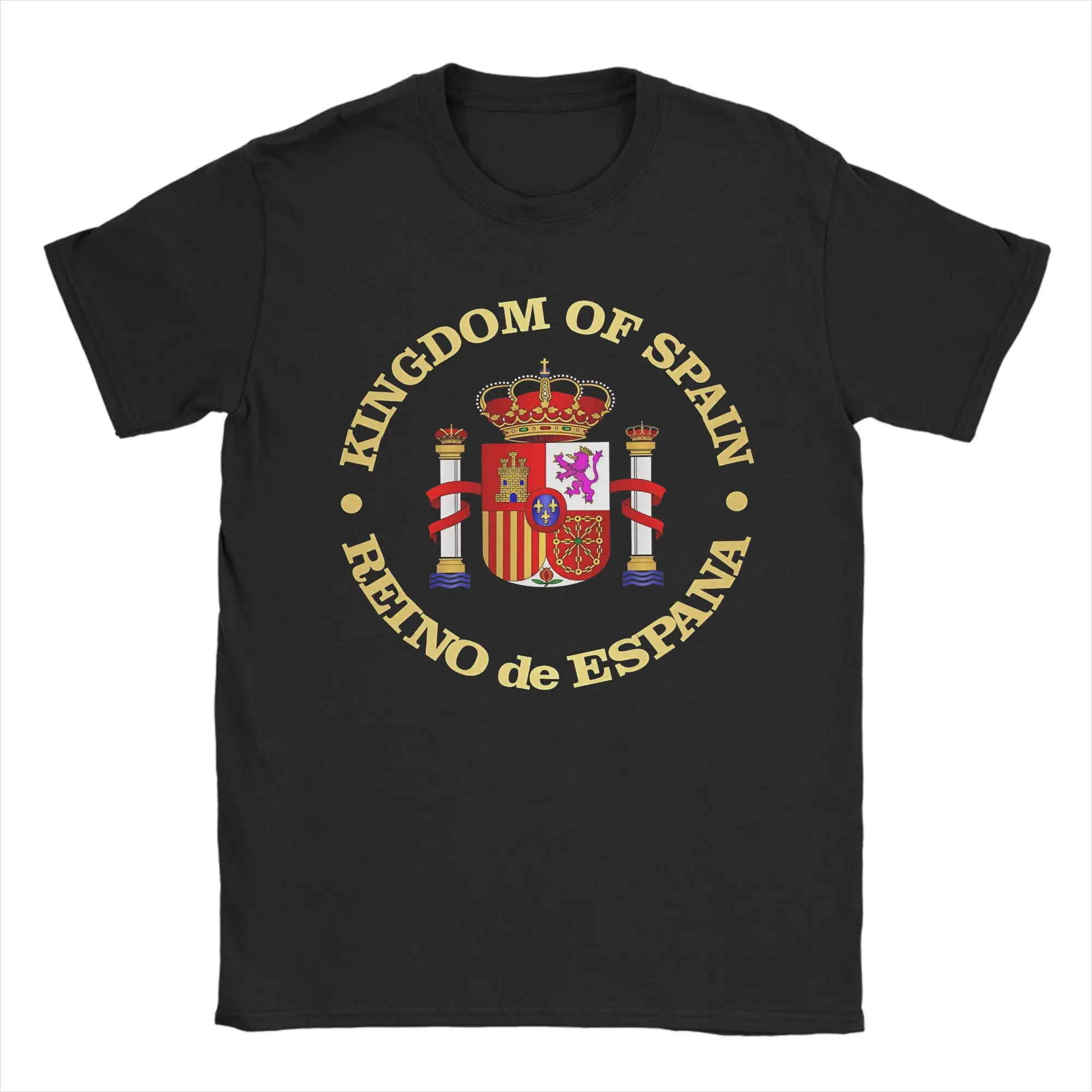 Summer Clothing Ideas Men - T-shirts avec le blason de l'espagne