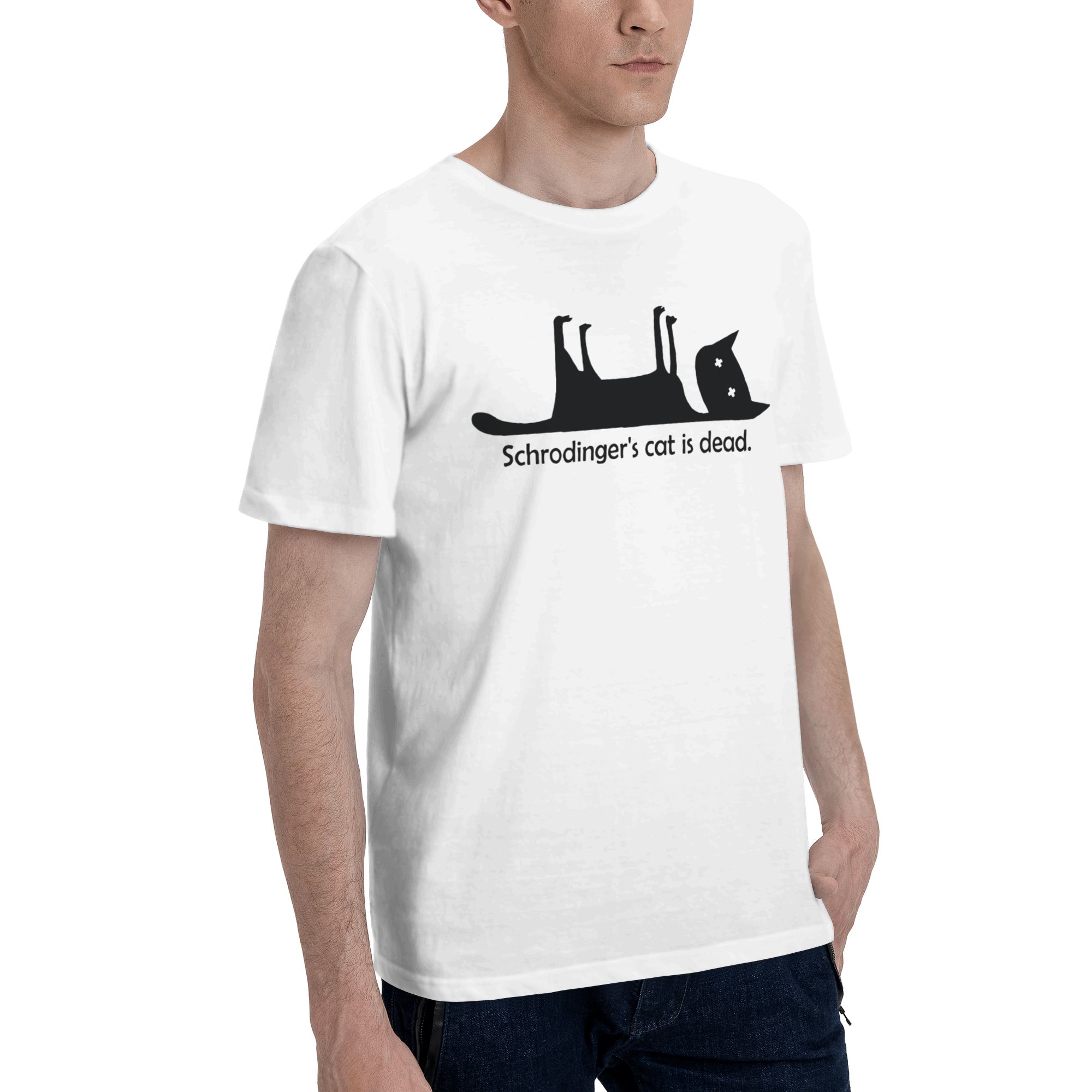 T-shirt Schrodinger's Cat is D - Summer Clothing Ideas Men avis et prix