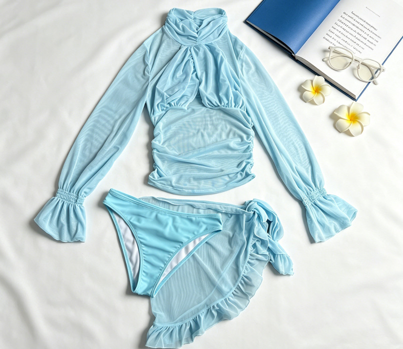 Maillot de bain bikini 3 pièce - Swim Cover Up Mesh avis et prix