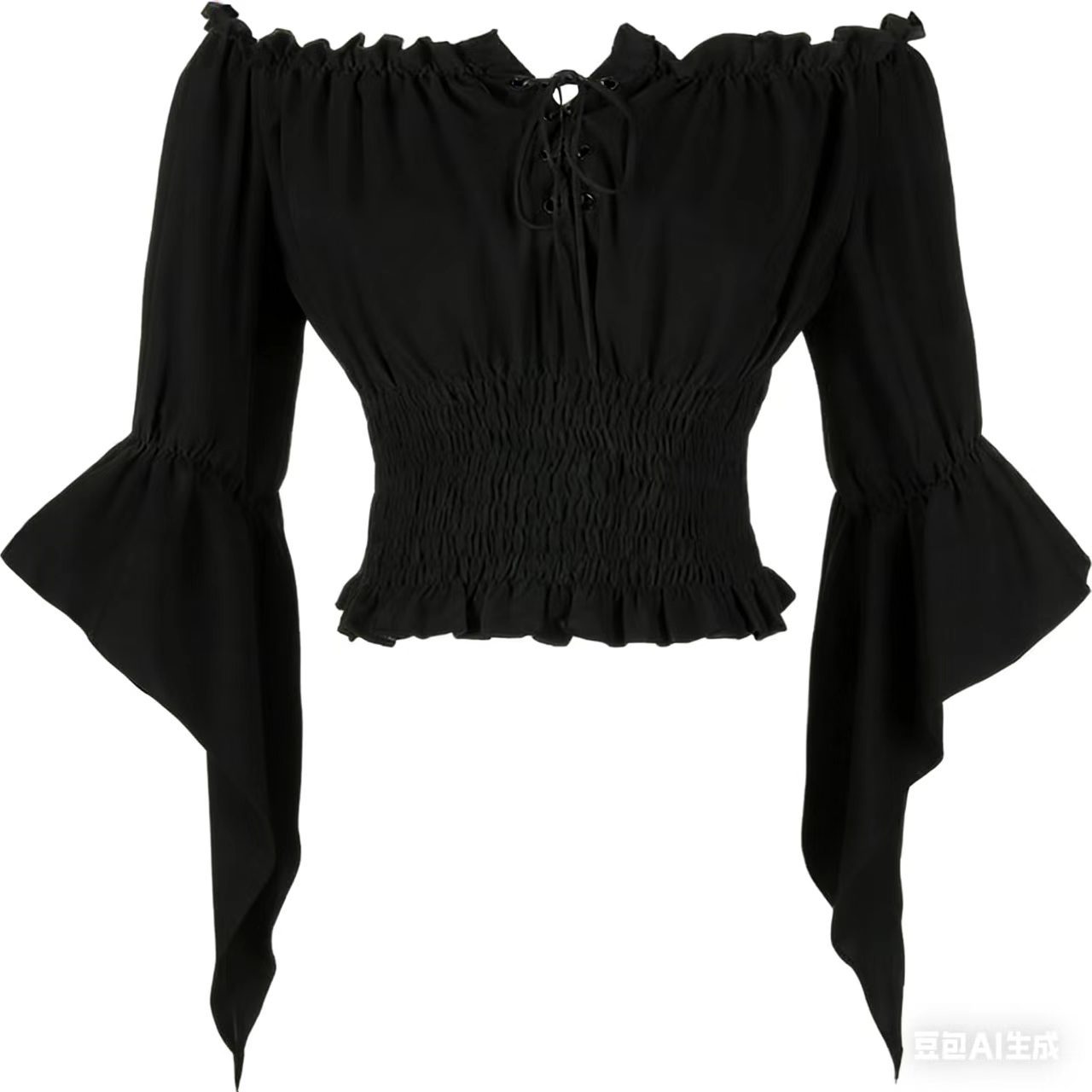 Blouse Vintage Femme Style Ari - Off Shoulder Blouse avis et prix