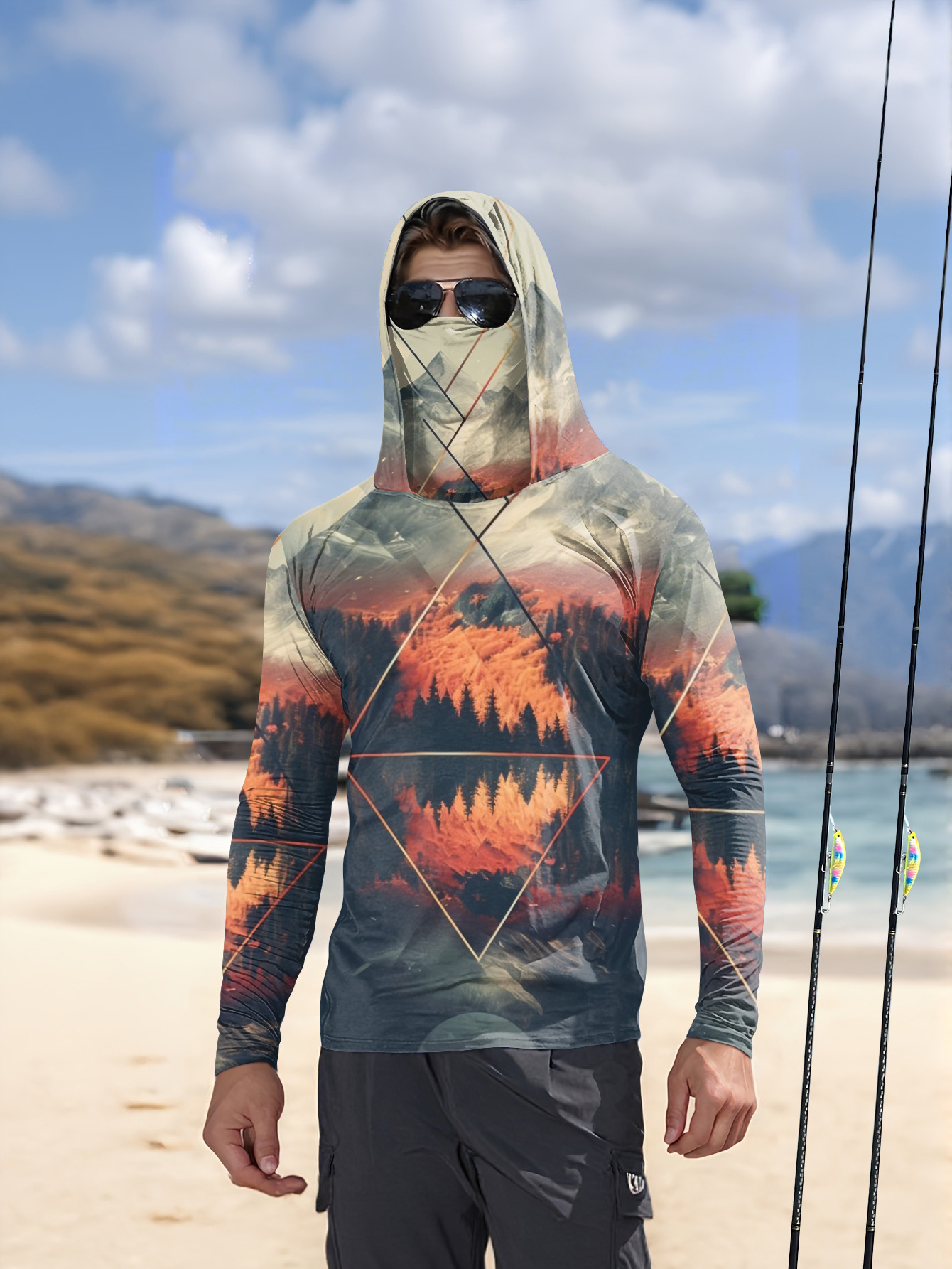 Sweat-shirt de pêche pour homm - Summer Clothing Line avis et prix
