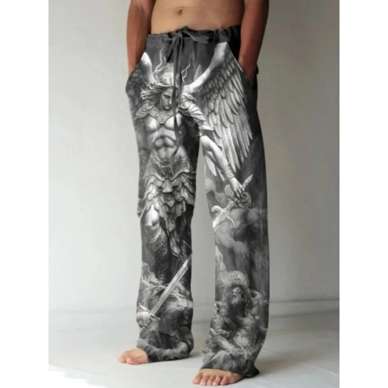 Pantalon Vintage à Jambes Larg - Summer Renaissance Clothing avis et prix