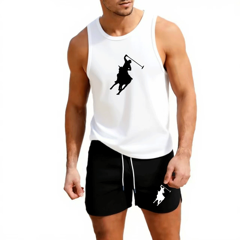 Ensemble 2 pièces gilet et sho - Summer Clothing Mens avis et prix