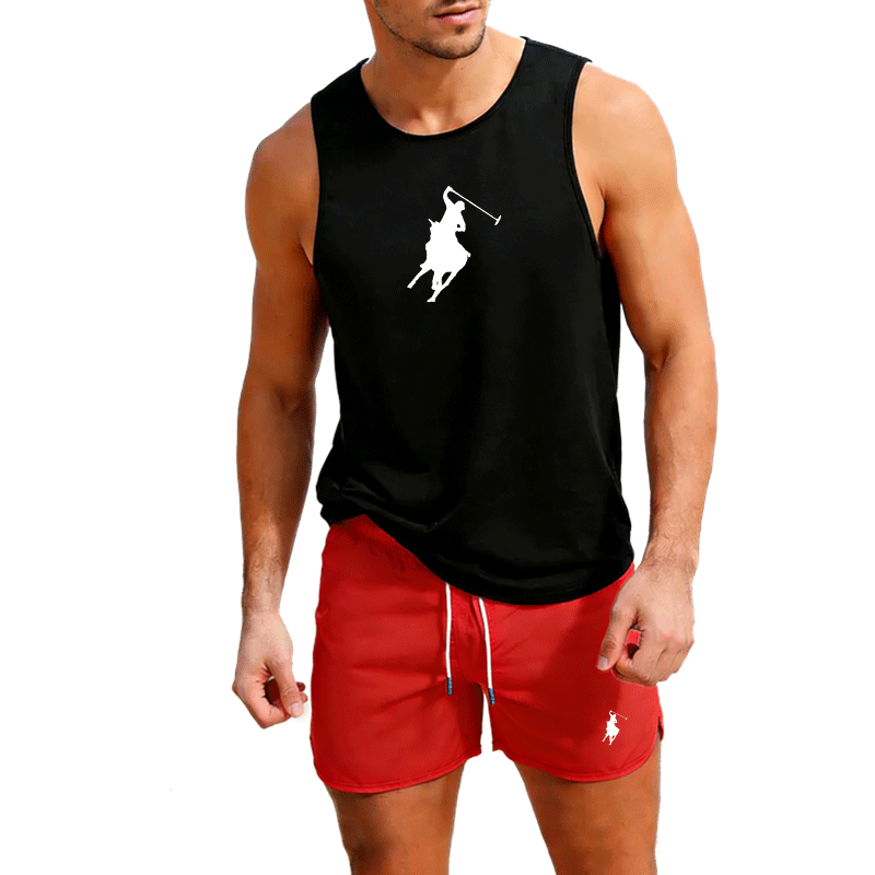 Ensemble 2 pièces gilet et sho - Summer Clothing Mens avis et prix