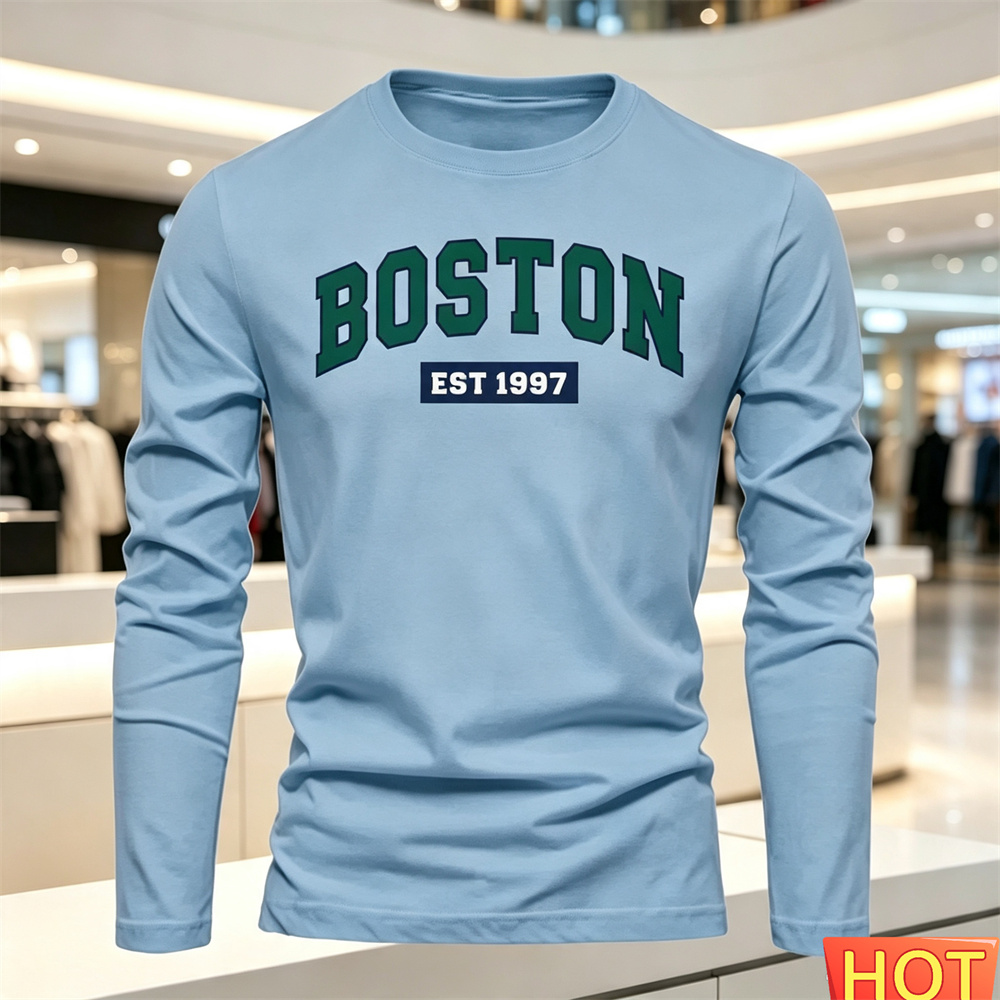 T-shirt à manches longues pour - Summer Clothing Mens avis et prix