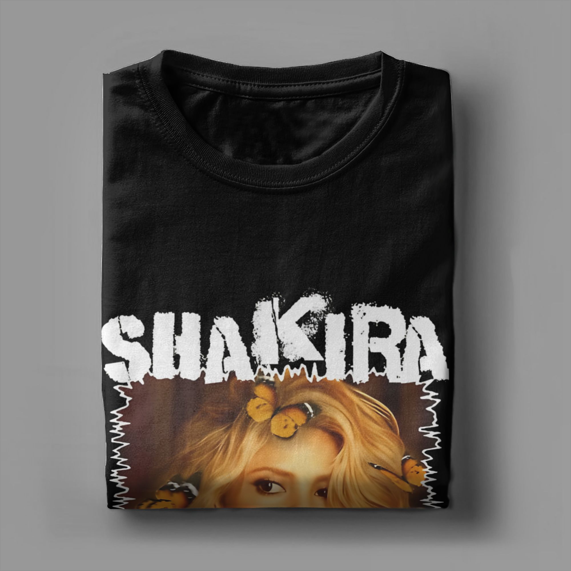 T-shirt Grunge encadré Shakira - Summer Clothing Ideas Men avis et prix