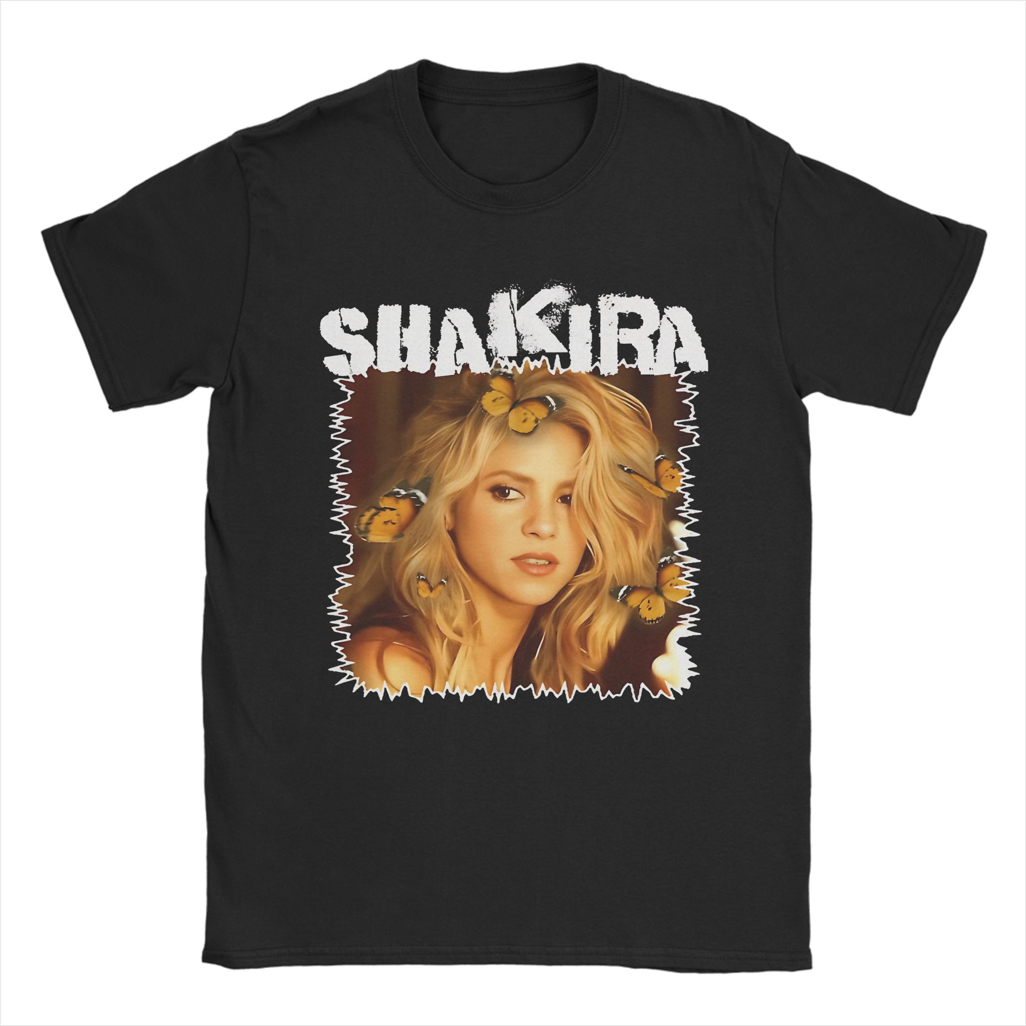 T-shirt Grunge encadré Shakira - Summer Clothing Ideas Men avis et prix
