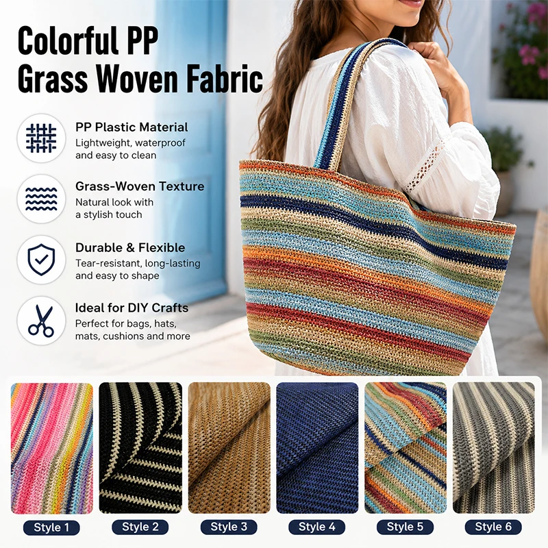 1 yard de tissu tissé en paill - Summer Cloth avis et prix