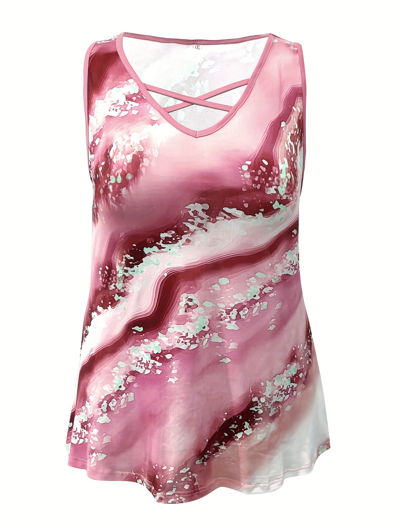 Débardeur imprimé marbre grand - Summer Upf Clothing avis et prix